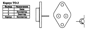 Корпус транзистора BU208A и его обозначение на схеме