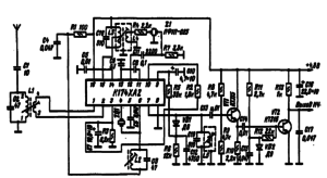 Принципиальная схема приемника радиоуправления моделями (23).