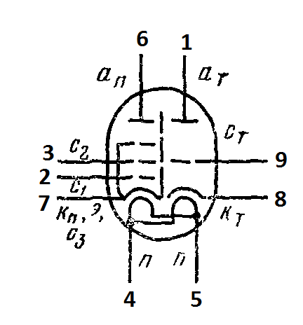6ф1п усилитель схема