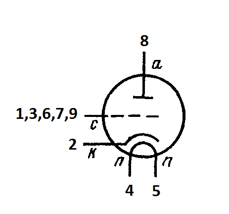 Триод обозначение на схеме
