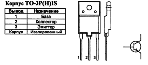 Корпус транзистора 2SC5411 и его обозначение на схеме