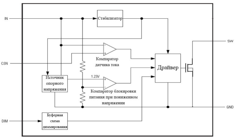 Рт4115 схема включения