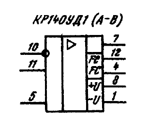 Кр1167кп1б схема включения