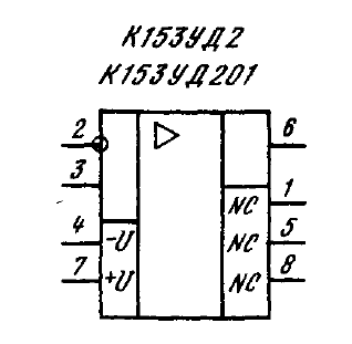 Микросхема к153уд1а описание и схема включения
