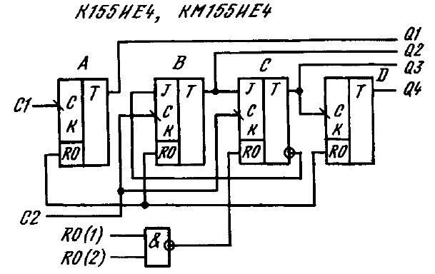 155ие2 схема включения