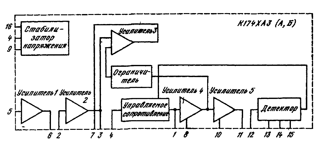 Шумоподавитель маяк схема