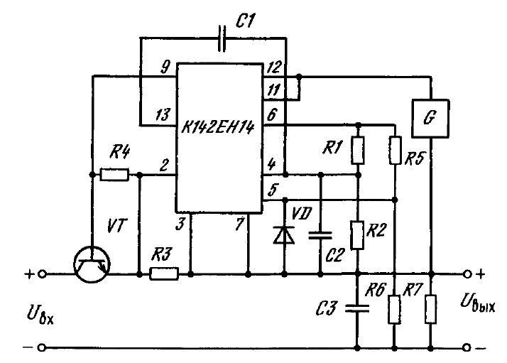 142ен1б схема включения