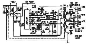 Типовая схема импульсного блока электропитания на микросхеме К1114ЕУЗ
