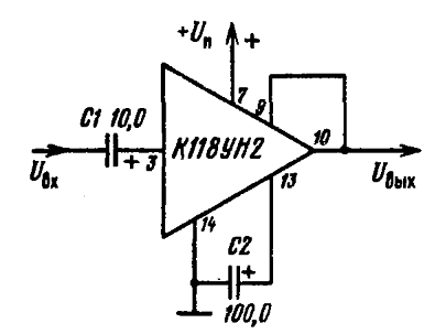 К224ун4 схема усилителя