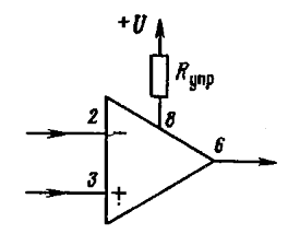 Схема подачи тока управления: .Rynp=(| Д t/|)— —0,7//уПр