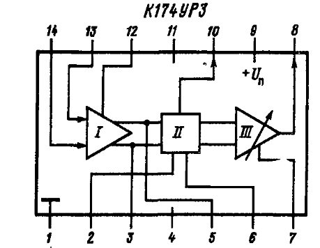 К174ур5 схема включения