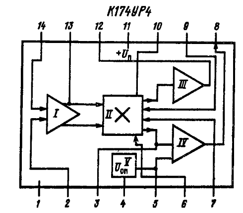 К174ур8 схема включения