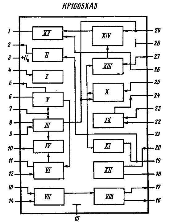 Кр1005пц1б схема включения