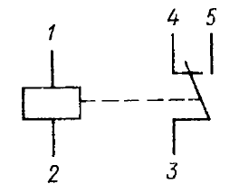Принципиальная электрическая схема реле РЭС78