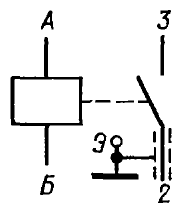 Принципиальная электрическая схема реле РЭС64А