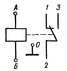 Принципиальная электрическая схема реле РЭС55