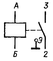 Принципиальная электрическая схема реле РЭС64Б