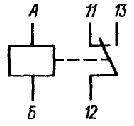Принципиальная электрическая схема реле РГК11