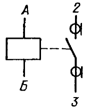 Принципиальная электрическая схема реле РЭВ 18 Б
